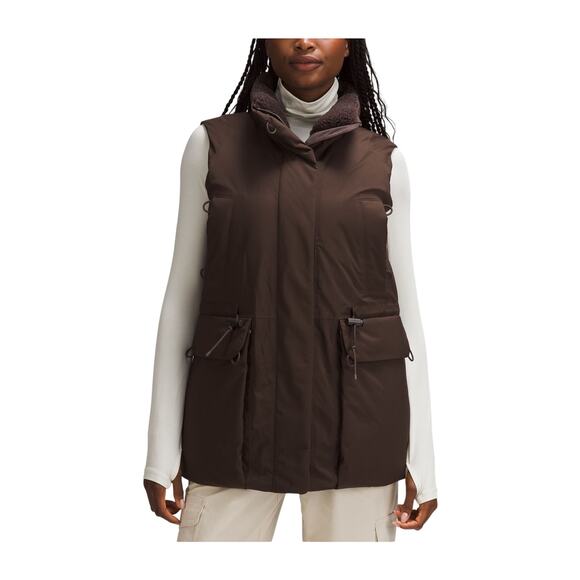 Lululemon Jackets & Blazers - Lululemon Waterproof Brown Stretchseal Size 8 Vest